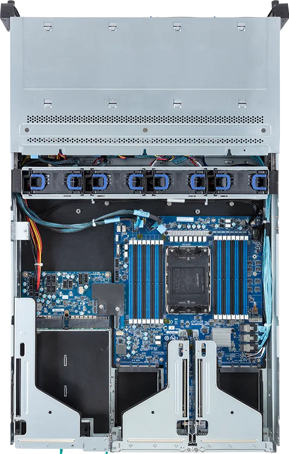 GIGABYTE R263-S34-AAC1 Intel C741 LGA 4677 (Socket E) Rack (2U) Black, Grey – image 3