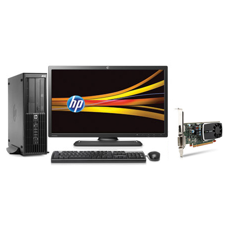 HP Z210 SFF + NVIDIA Quadro 600 + ZR2440w – image 1