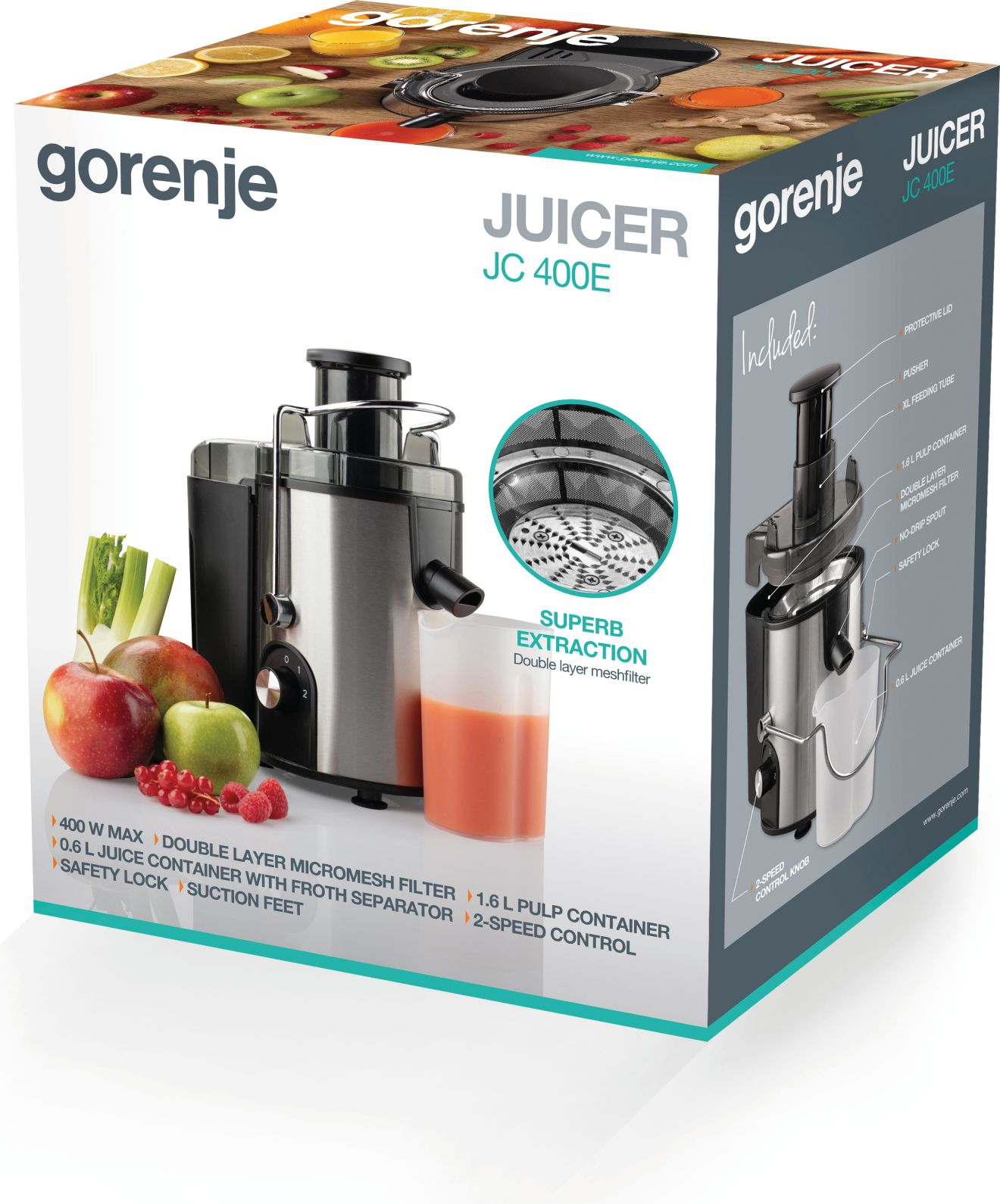 Gorenje JC400E 400 W Stainless steel – image 5