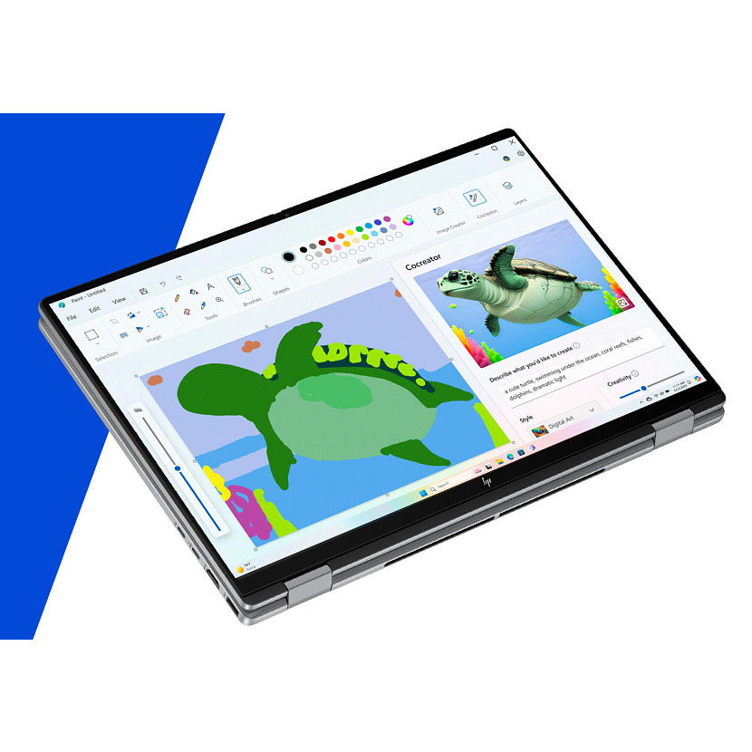 HP - Convertible 2 en 1 HP OmniBook X Flip 16-ar0001ns, Copilot+PC, Ryzen IA 7-350, 16GB, 1TB SSD, 16' OLED, W11. - imagen 25