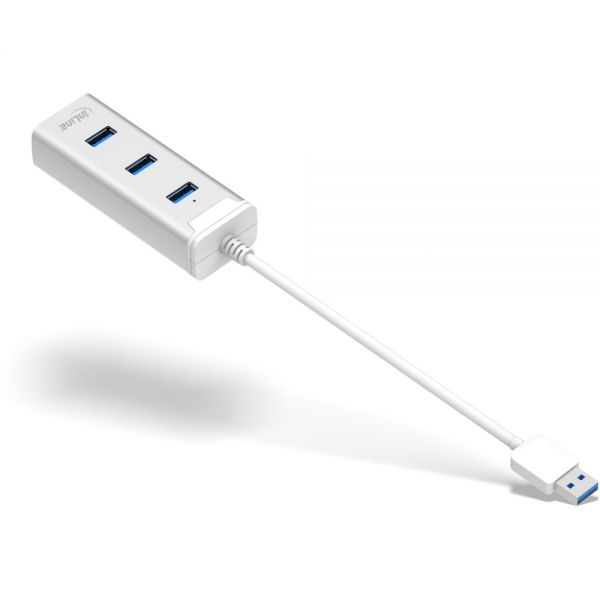 InLine 33051H interface hub USB 3.2 Gen 1 (3.1 Gen 1) Type-A 5000 Mbit/s Silver – image 2