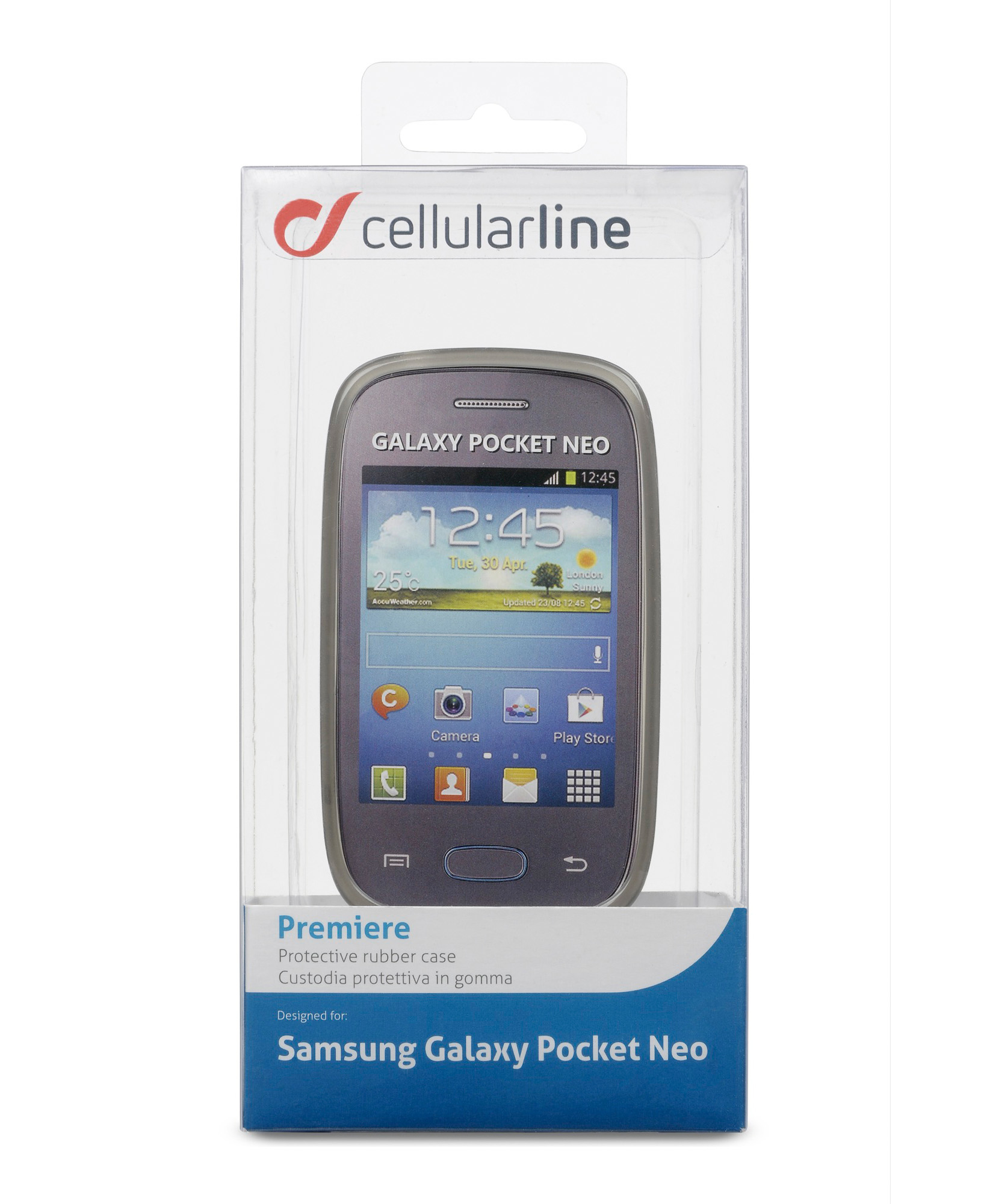 Cellularline Premiere Galaxy Pocket Neo S5310- Transparent – image 2