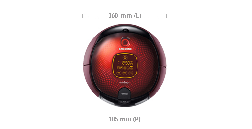 Samsung SR8857 Black, Red – image 2