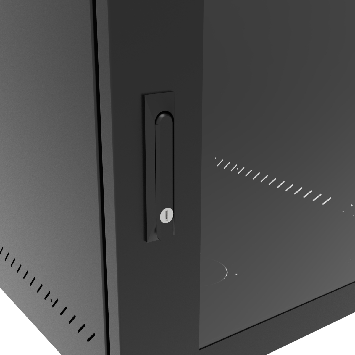 Vertiv VR Rack GL24WMCMP-B-SH-00-CM rack cabinet 12U Wall mounted rack Black – image 2