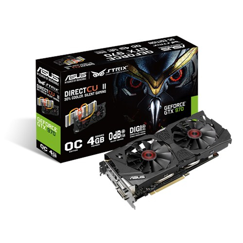 ASUS STRIX-GTX970-DC2OC-4GD5 NVIDIA GeForce GTX 970