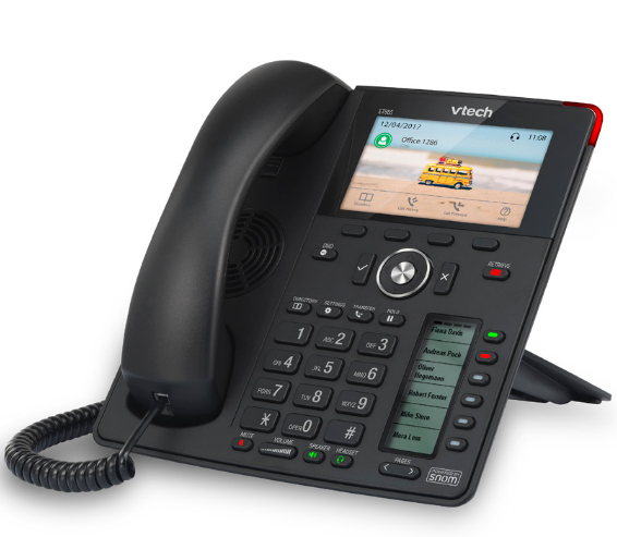ET685 IP phone Black 10 lines LCD