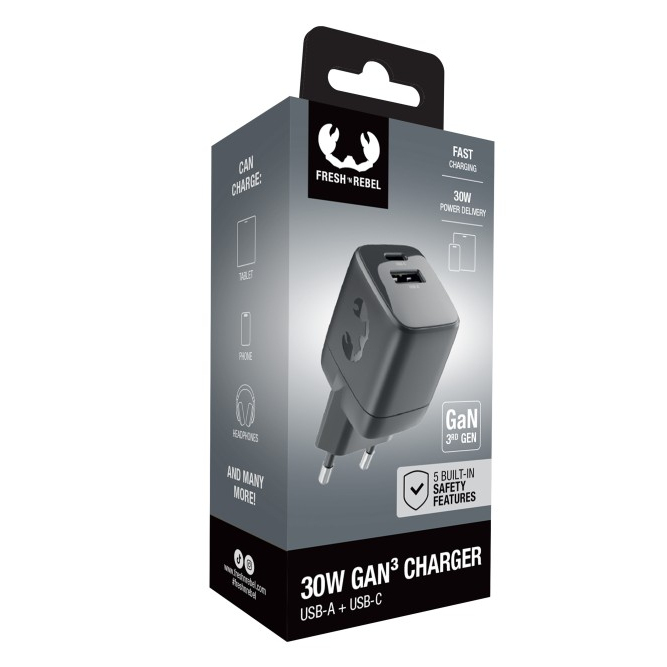 Hama 00232963 mobile device charger Headphones, Headset, Smartphone, Tablet Dark Grey AC Fast charging Auto – image 6