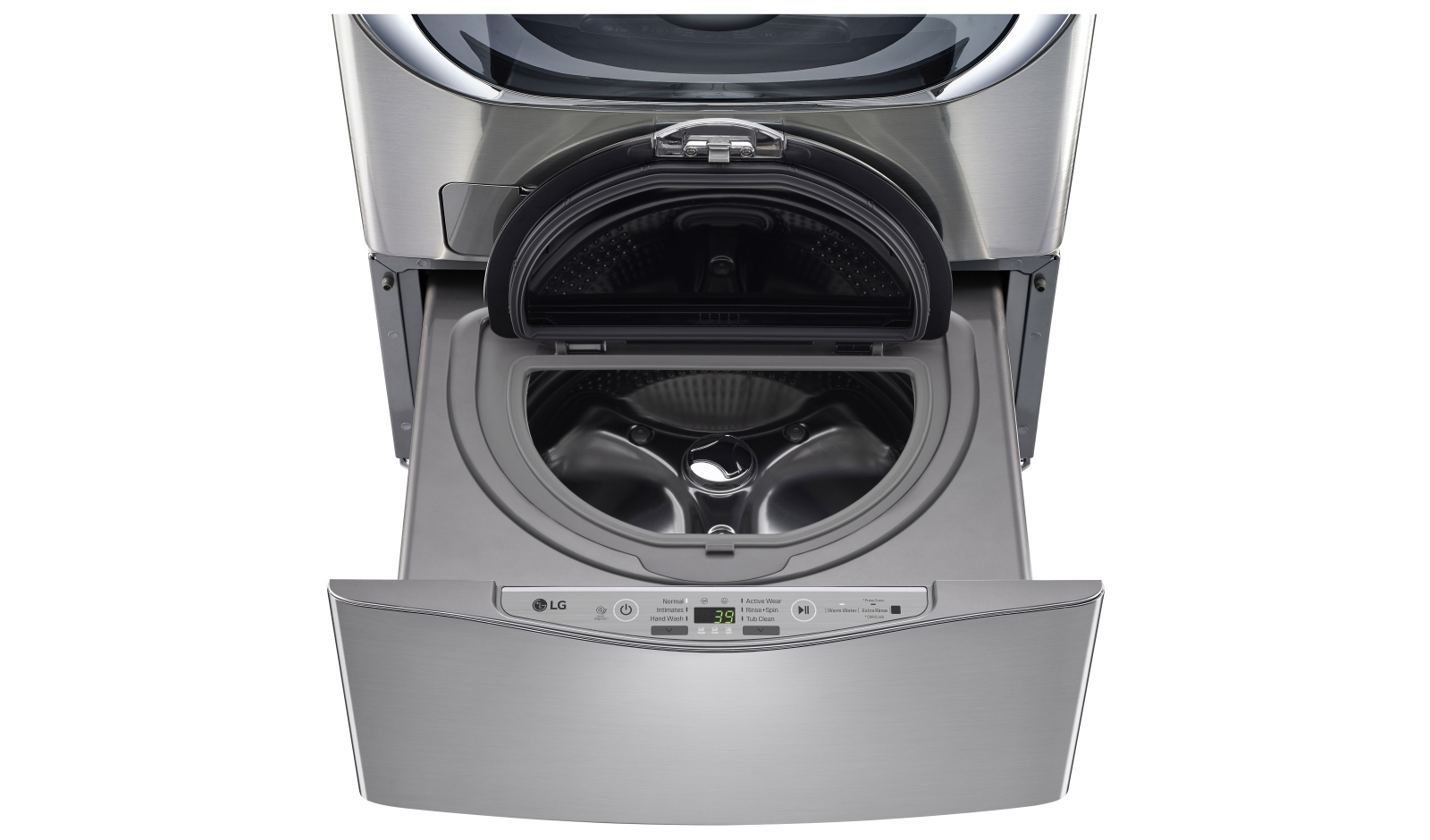 LG WD200CV washing machine Top-load 700 RPM Graphite, Stainless steel – image 2