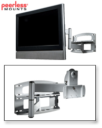 Peerless PLAV60-S TV mount/stand Silver