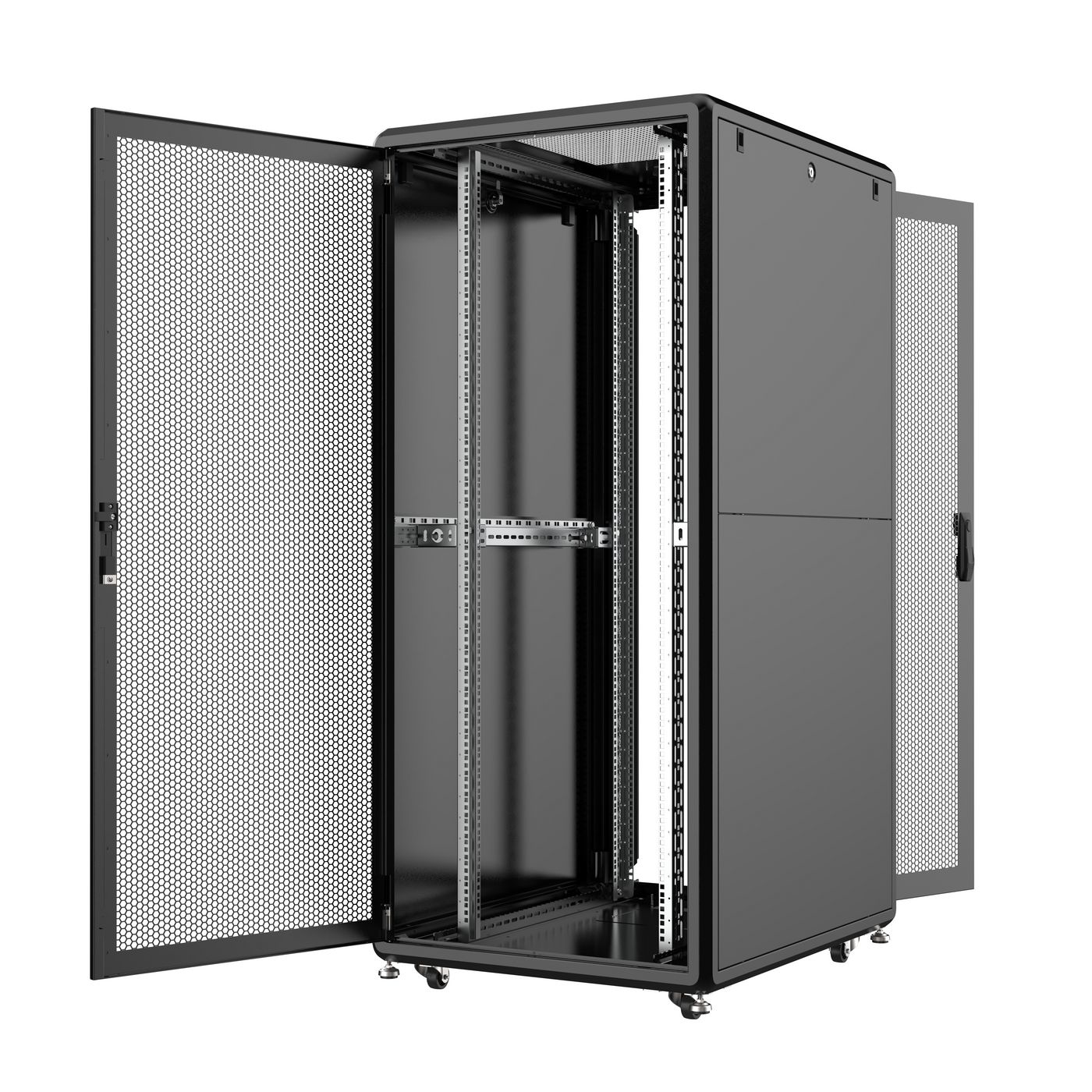 Lanview RSL36U81BL rack cabinet 36U Freestanding rack Black – image 2