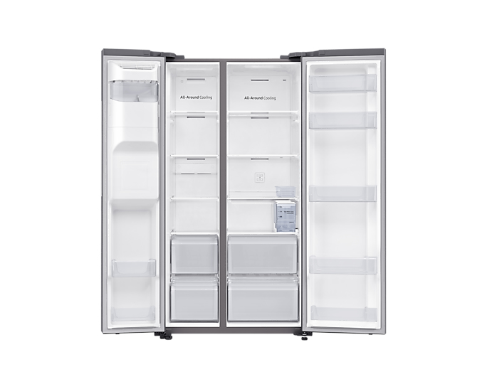 Samsung RS64R5302M9 side-by-side refrigerator Freestanding – image 4
