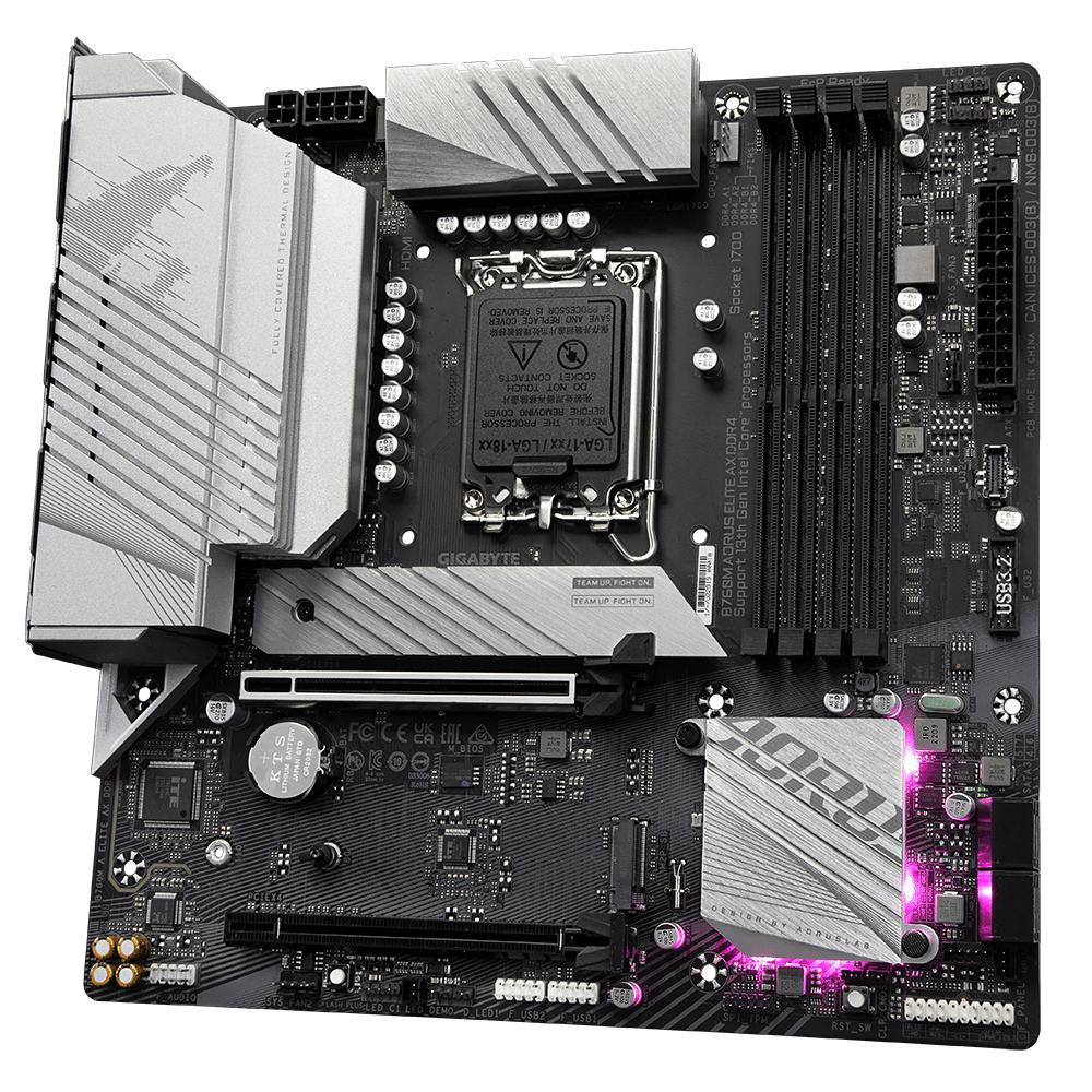 GIGABYTE B760M AORUS ELITE AX DDR4 – image 4