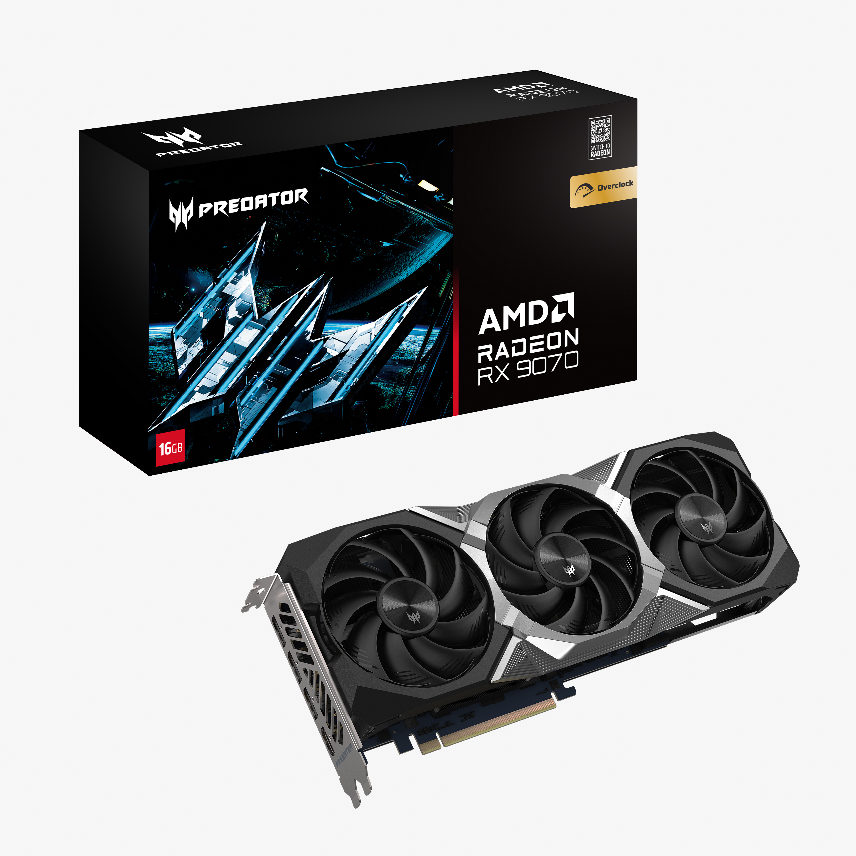 Acer Predator BiFrost Radeon RX 9070 OC
