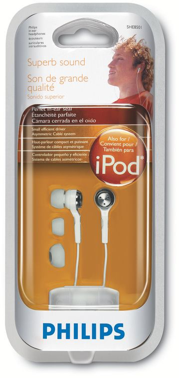 Philips SHE8501 In-Ear Headphones – image 2