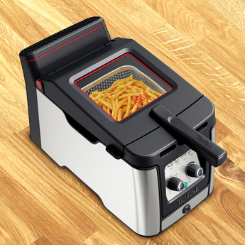 Tefal FR600DCH fryer Single Stand-alone Deep fryer Black, Stainless steel – image 4