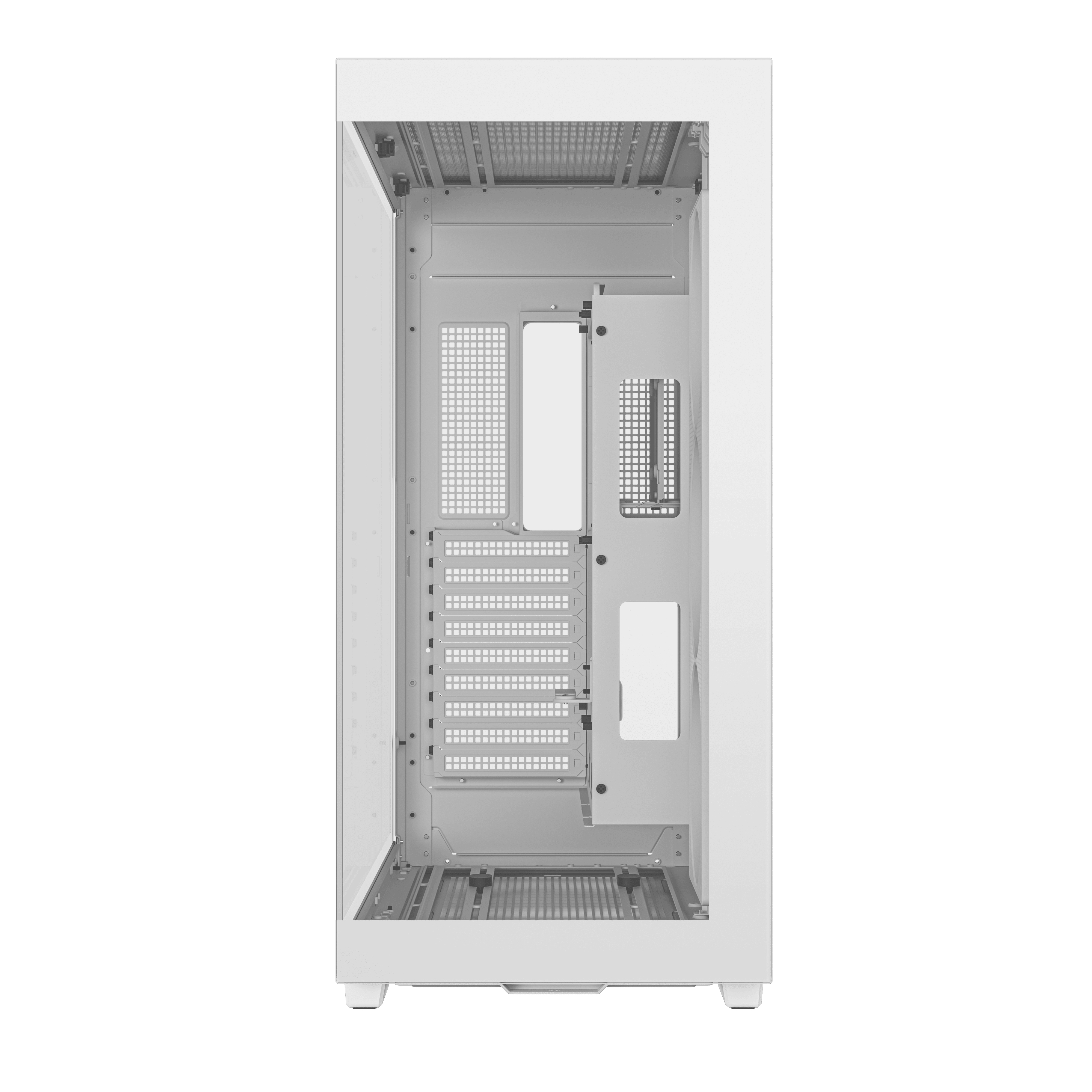 Gabinete Gamer DeepCool CH780 - Torre - Mini-ITX/M-ATX/ATX/E-ATX - 1 Ventilador - Panel Lateral - Blanco - R-CH780-WHADE41-A-1