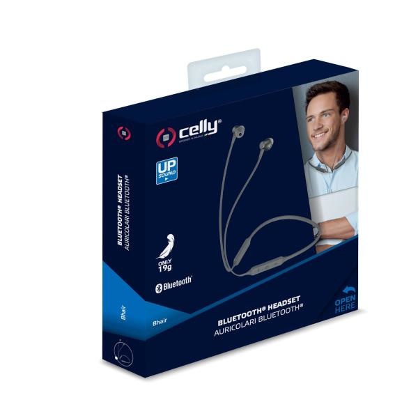 Celly BHAIRGR headphones/headset Wireless In-ear Bluetooth Grey – image 7