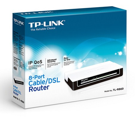 TP-Link TL-R860 wired router Black, White – image 3