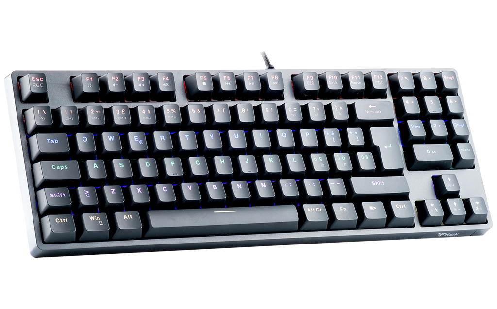 itek X50 keyboard Gaming USB Italian Black – image 3