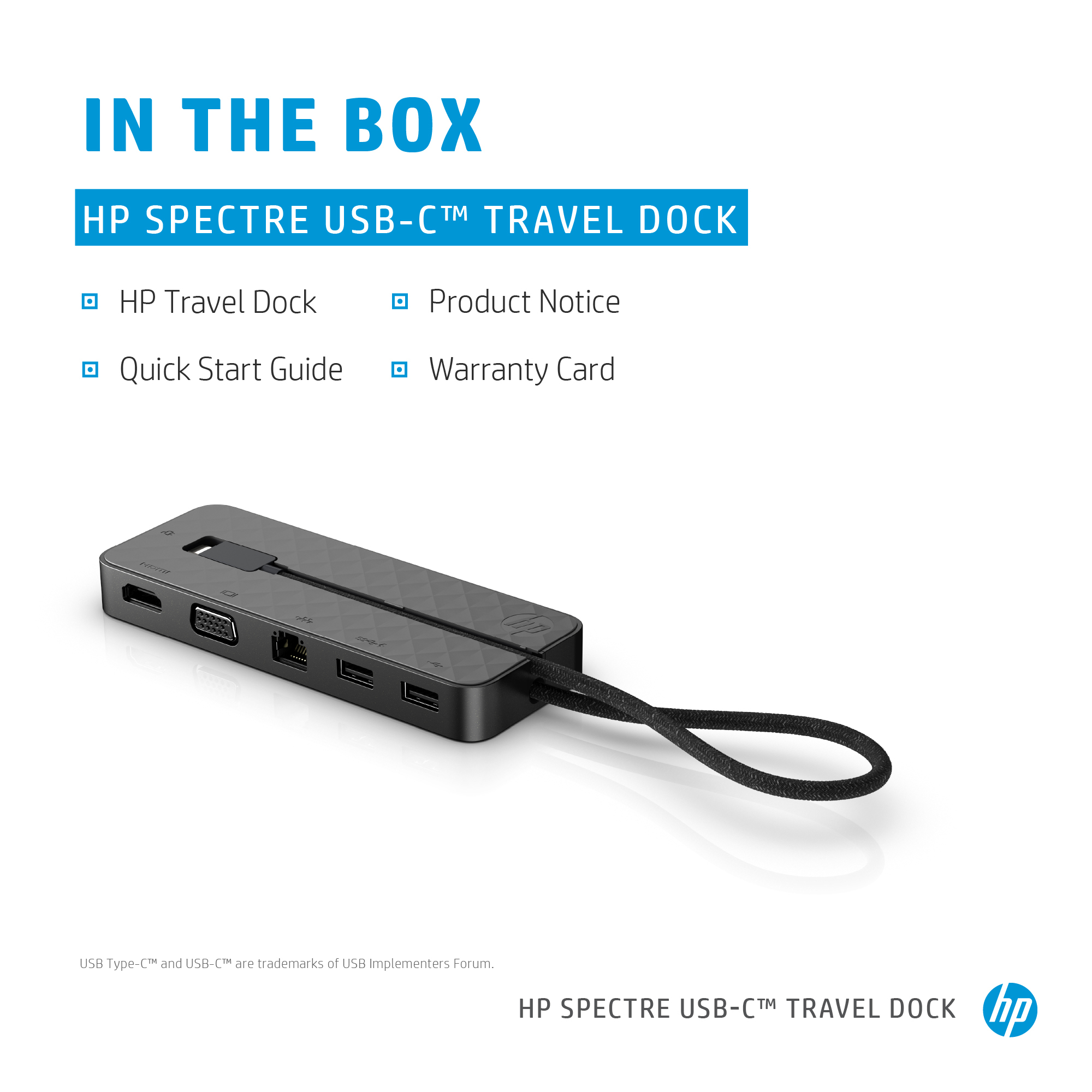 HP Spectre USB-C Travel Dock – image 7