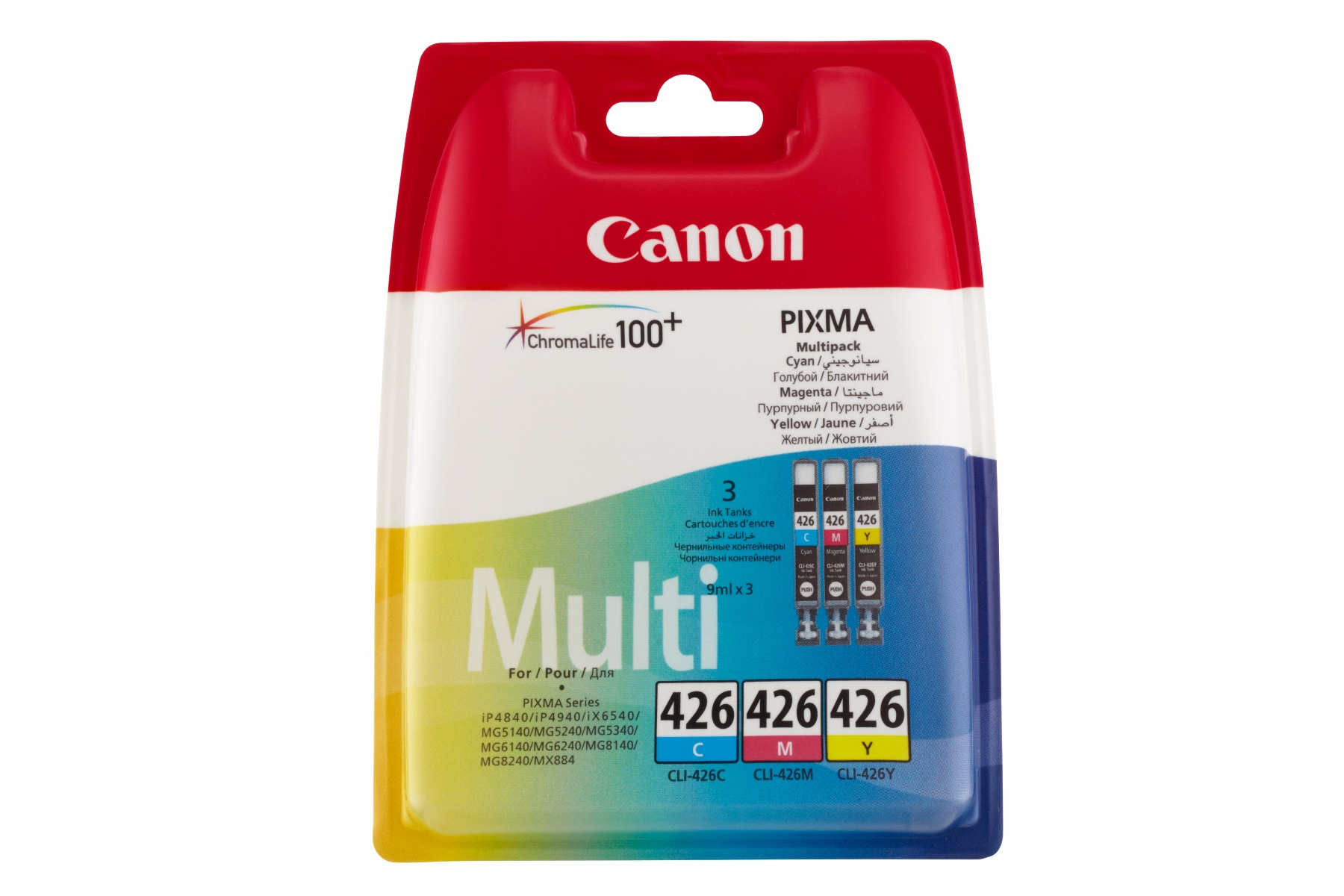 Canon CLI-426 ink cartridge 3 pc(s) Original Cyan, Magenta, Yellow