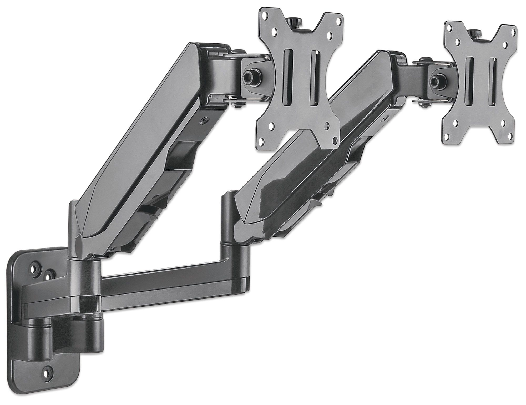 Manhattan Dual Wall Mount for TV & Monitors (Full Motion Gas Spring), For screens – image 5