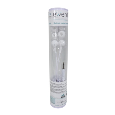 Ewent EW3583 headphones/headset Wired In-ear Music White – image 4
