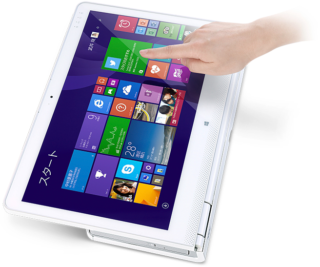 NEC LaVie Hybrid Frista PC-HF150AAW All-in-One PC/workstation Intel® Celeron® 3205U – image 2