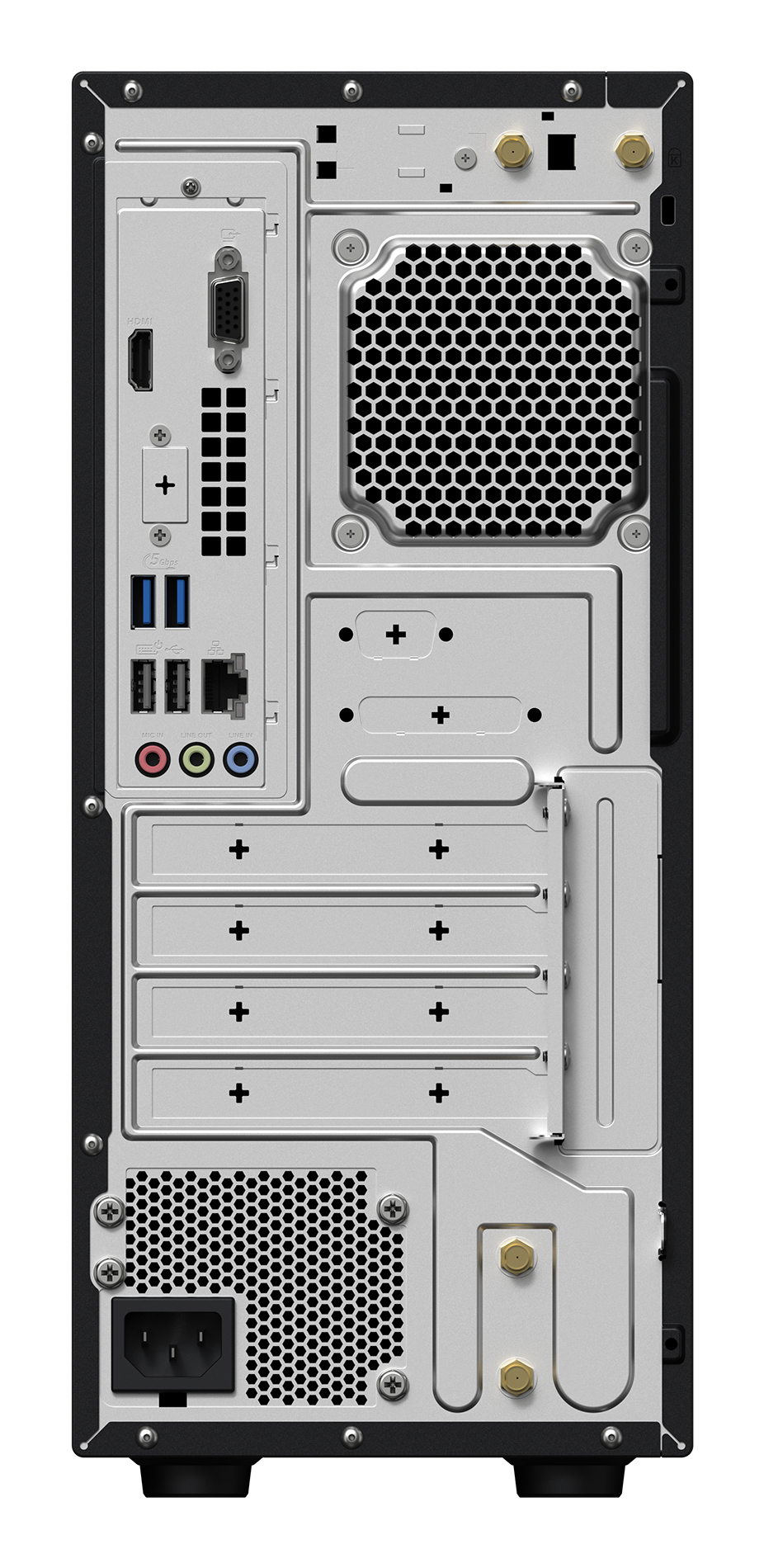 ASUS ExpertCenter D5 Mini Tower D501MERES-514500003X Intel® Core™ i5 i5-14500 – image 4