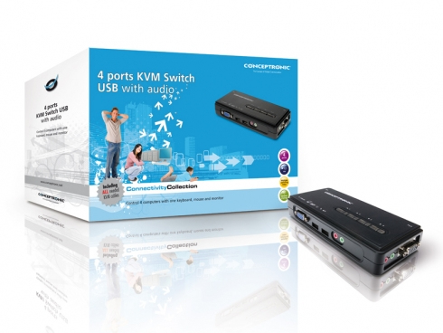 Conceptronic 4-Port USB VGA – image 5