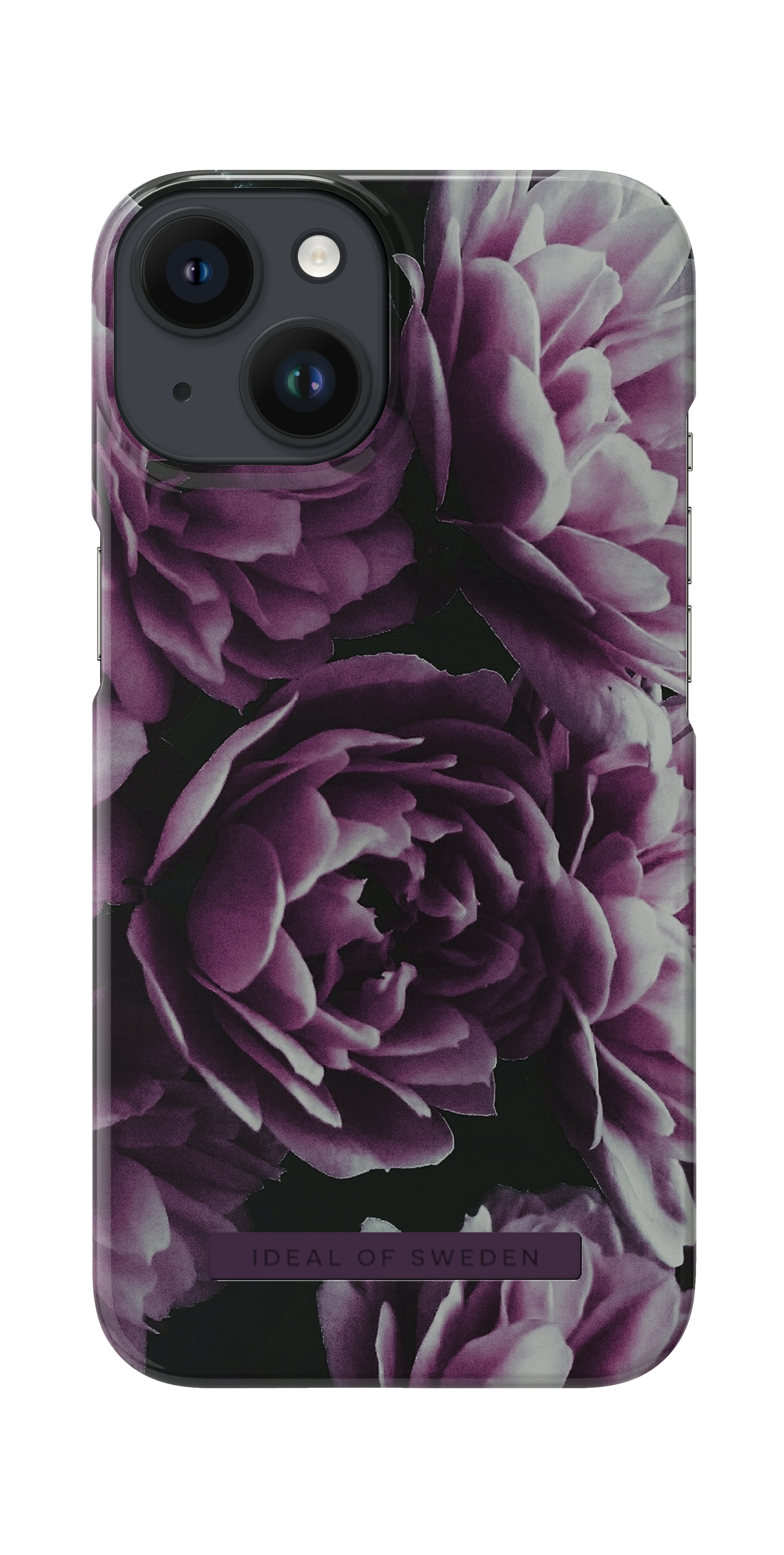 iDeal of Sweden Printed Case iPhone 13 / 14 / 16e Deep Purple Bloom – image 3