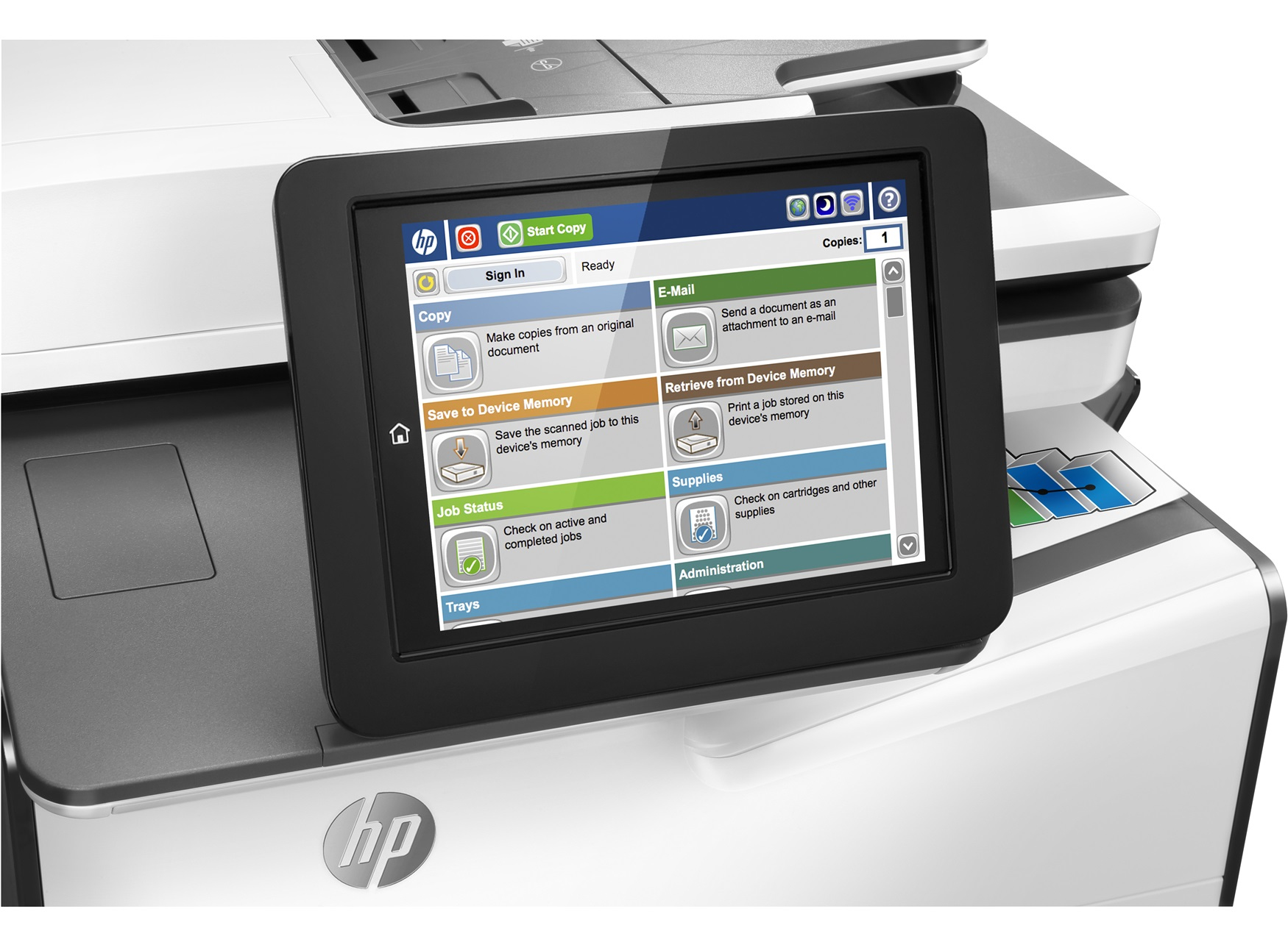 HP Enterprise Color MFP 586dn – image 6
