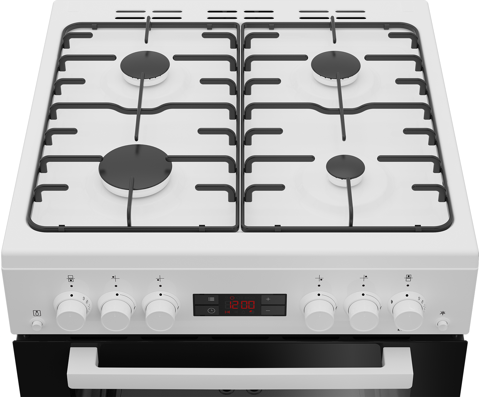 Beko KTG613W 60cm Freestanding Gas Twin Cavity Cooker – image 4