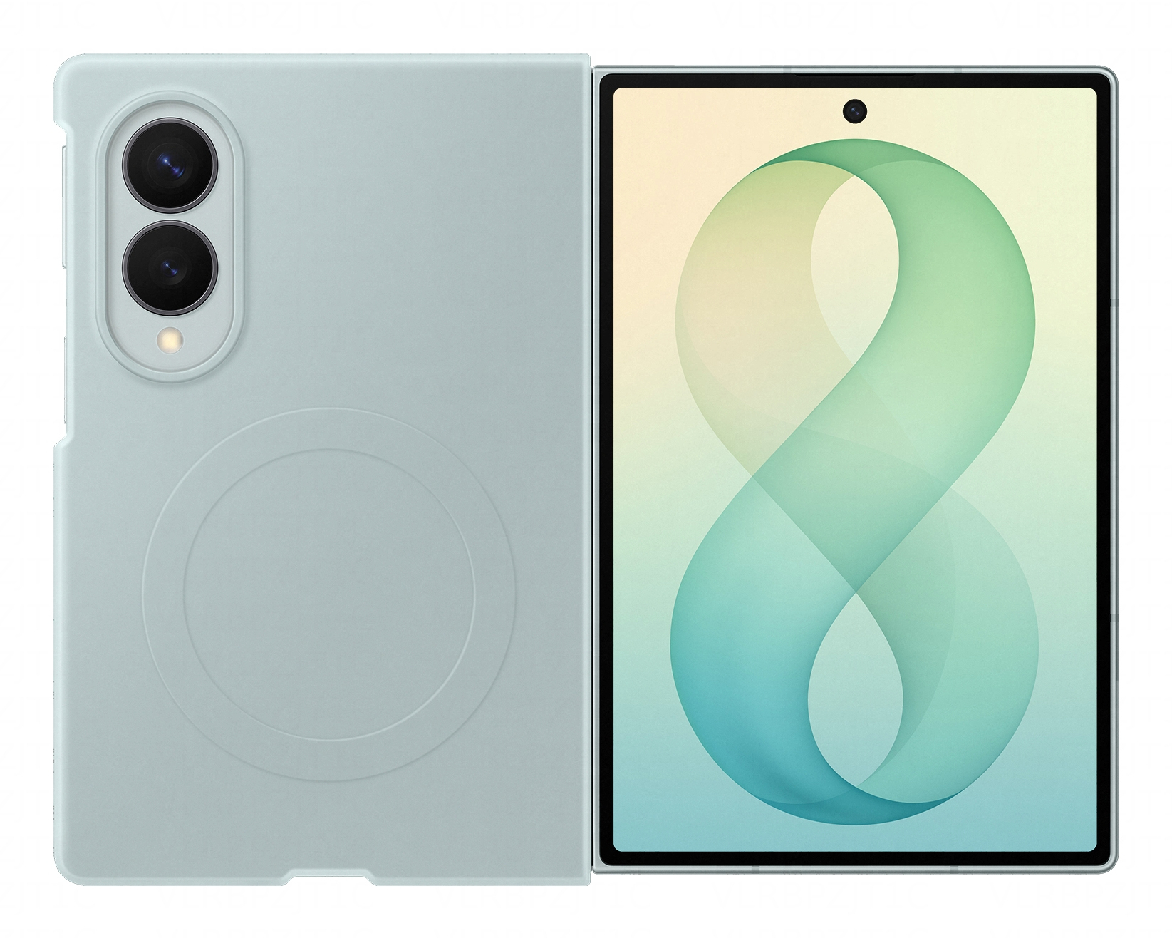 Samsung - Carcasa Samsung Silicone Magnet para Galaxy Z Fold8.