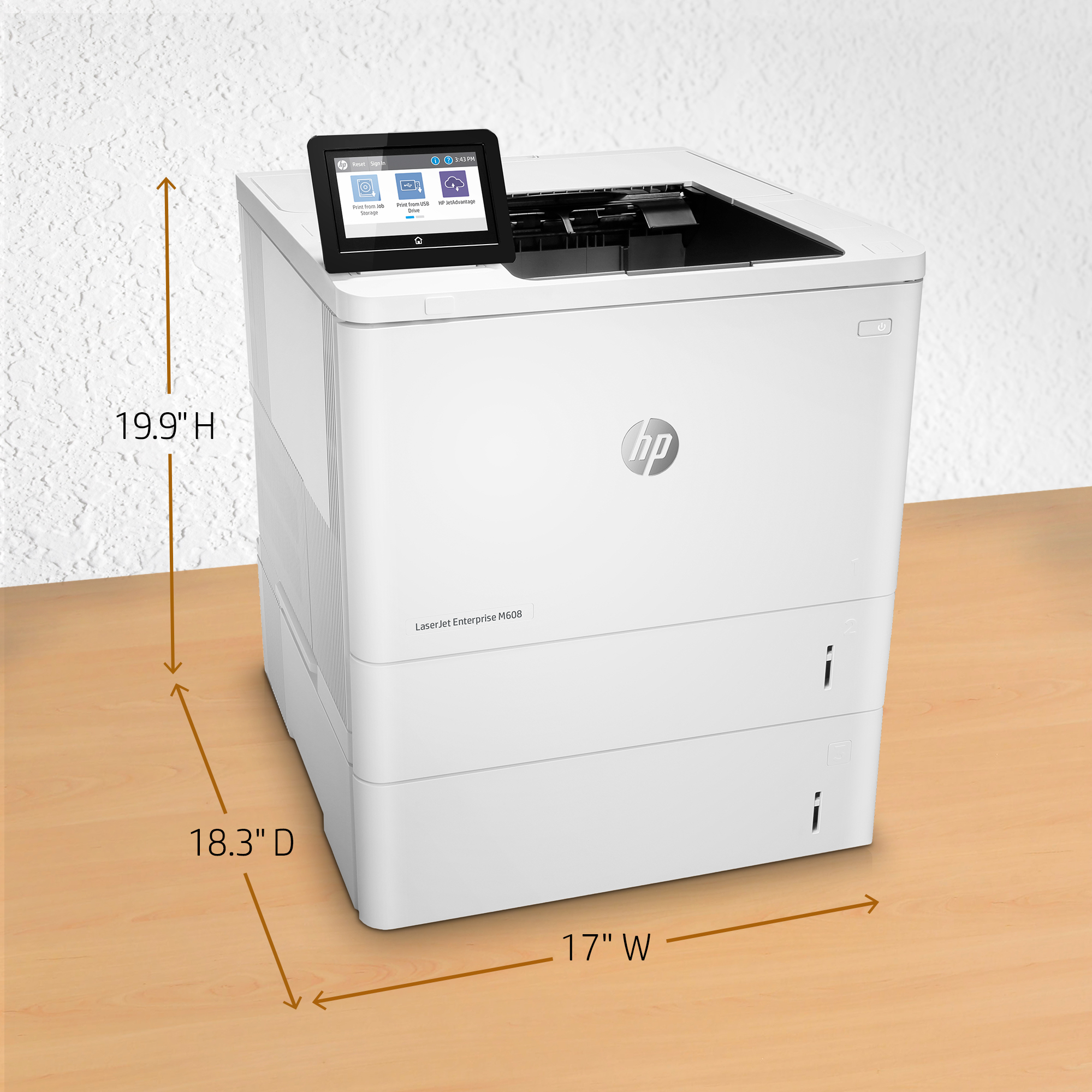 HP LaserJet Enterprise M608x, Print – image 5