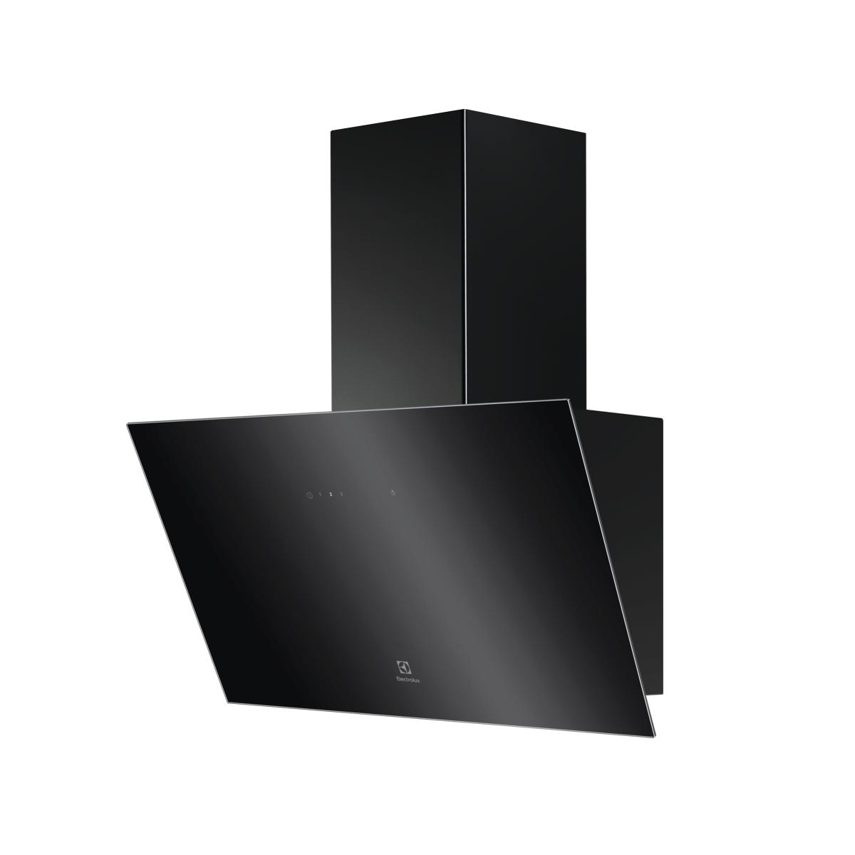 LFV216K cooker hood Wall-mounted Black 415 m³/h