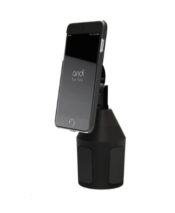 Hama Cupholder Smartphone Black Wireless charging Auto – image 6