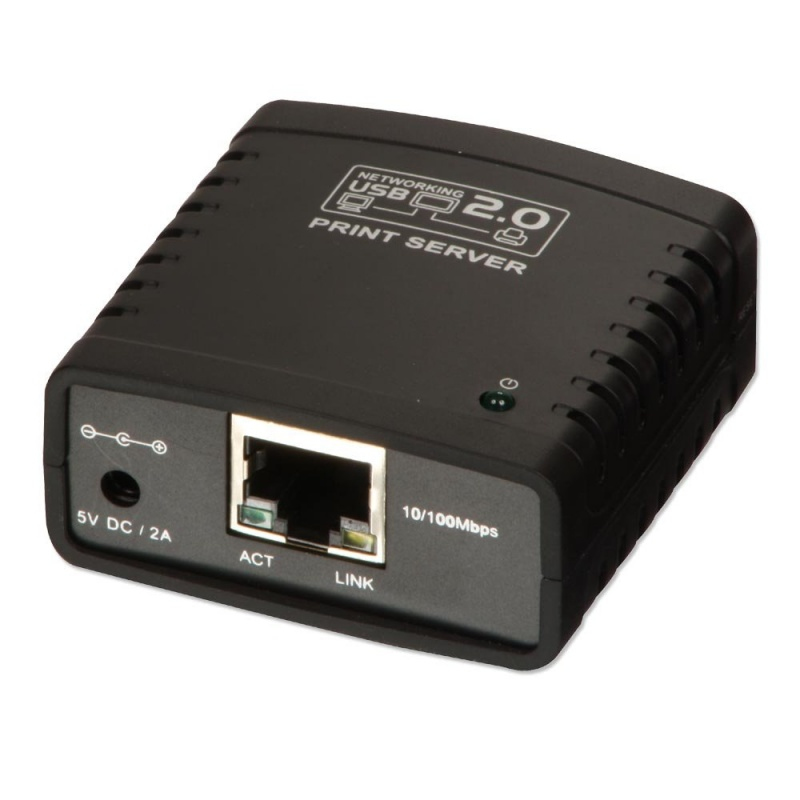 Lindy 42394 print server Ethernet LAN Black