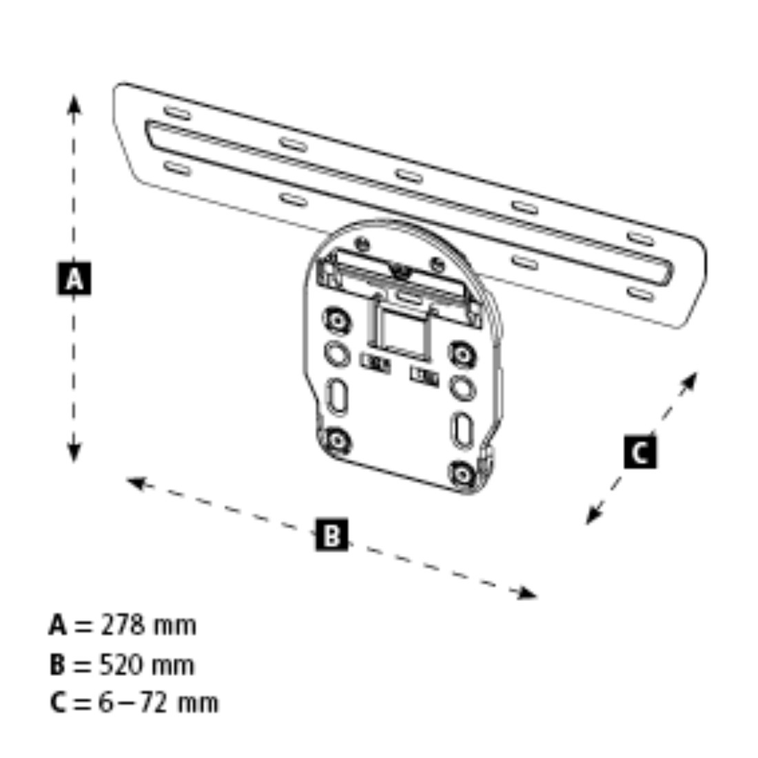 Hama 00179046 TV mount/stand – image 4