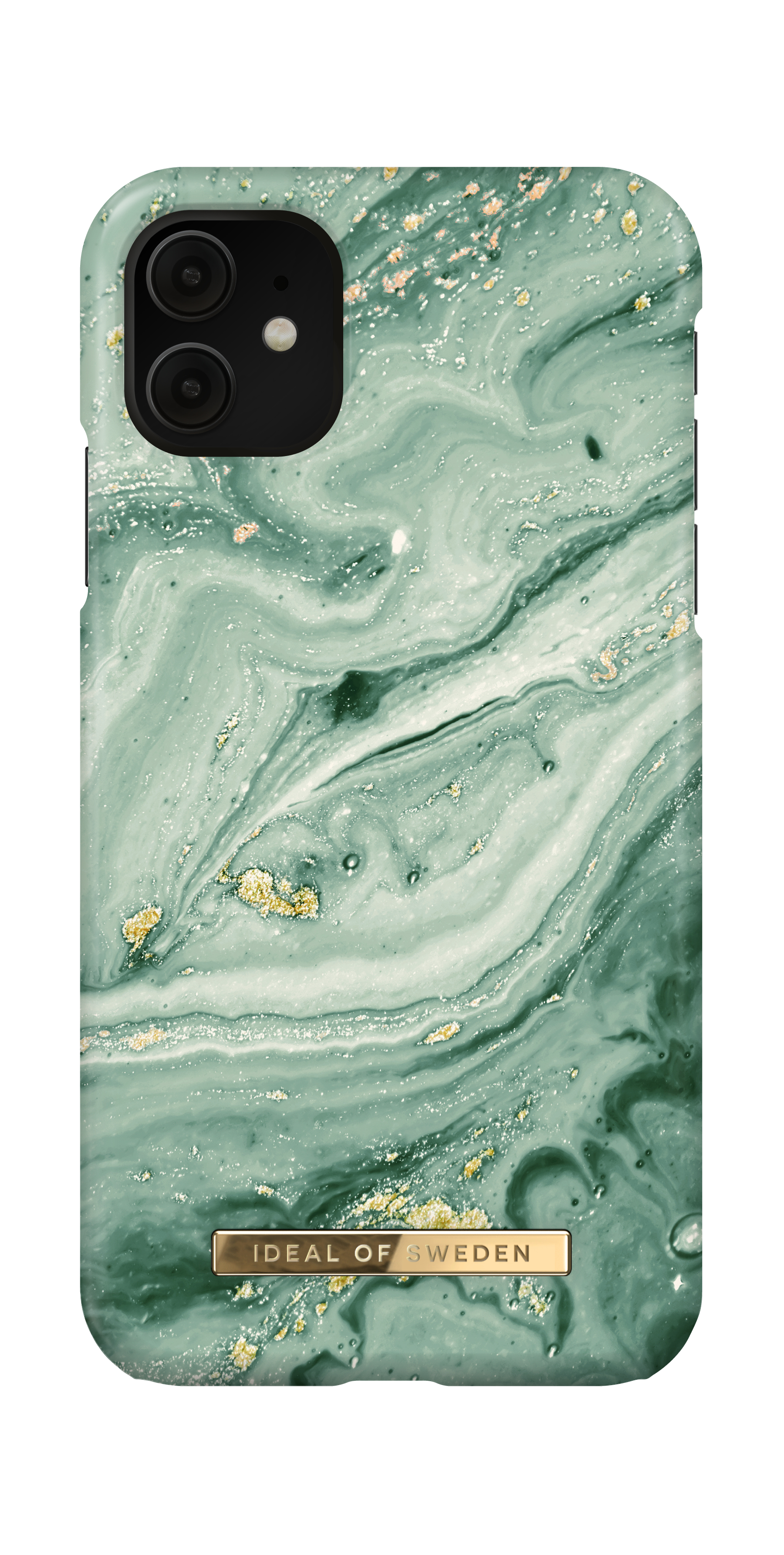 iDeal of Sweden Printed Case iPhone 11/XR Mint Swirl Marble – image 3