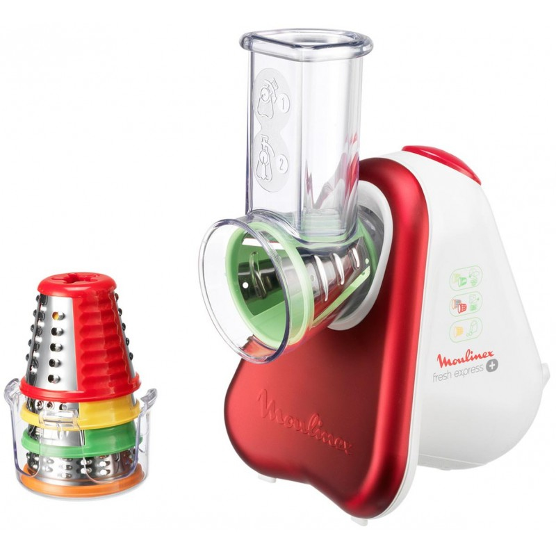 Moulinex DJ755G electric grater/spiralizer Red, White – image 2