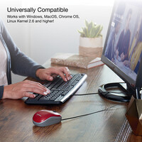 Verbatim 70752 mouse Office Ambidextrous USB Type-A Optical 1000 DPI – image 9