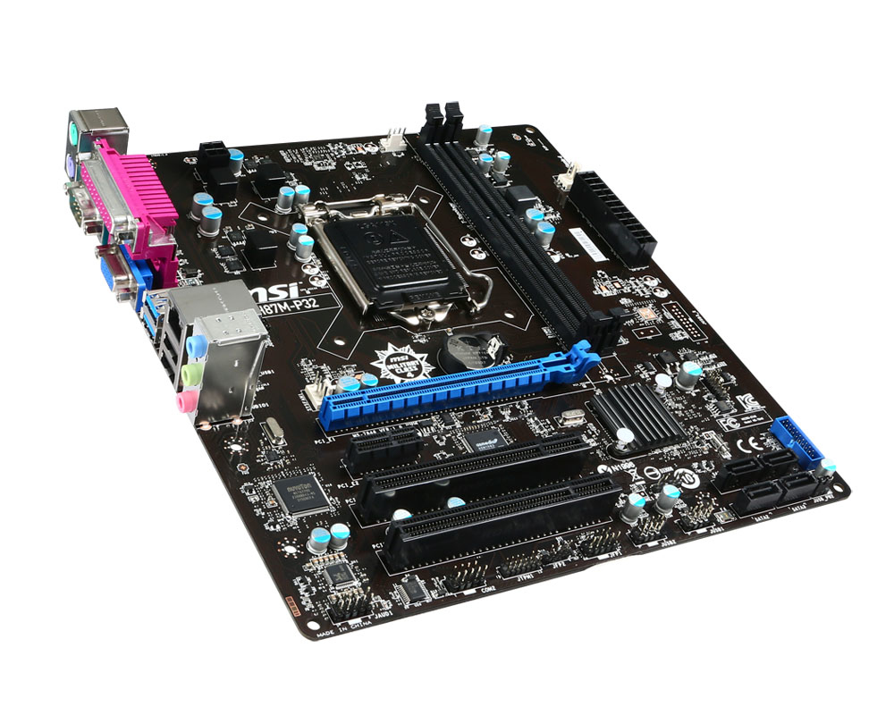 MSI H87M-P32 Intel® H87 LGA 1150 (Socket H3) micro ATX – image 3
