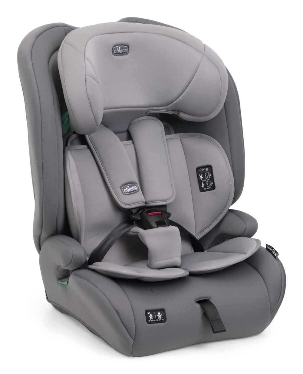 Chicco Gro-Up i-Size Oto Koltuğu 1-2-3 (9-36 kg; 15 Ay-12 Yaş) Gri