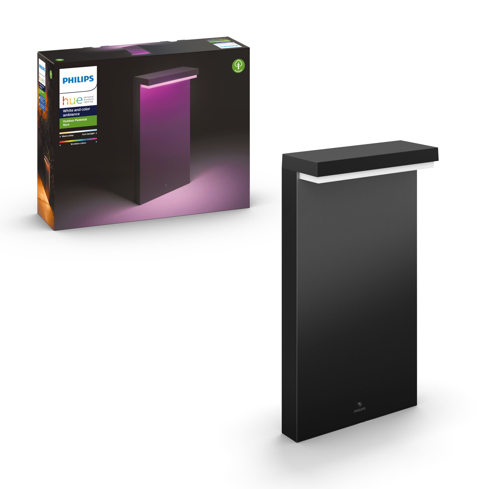 Philips by Signify Philips Hue White and colour ambience Nyro Outdoor pedestal – image 7