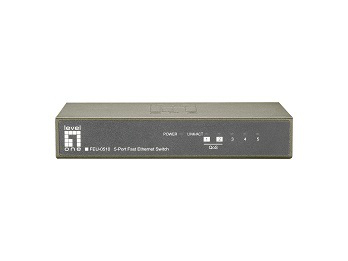 LevelOne 5-Port Fast Ethernet Switch – image 3