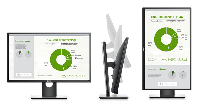 Dell P2417H computer monitor – image 2