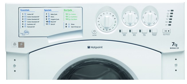 Hotpoint BHWM129/2 washing machine Front-load – image 2