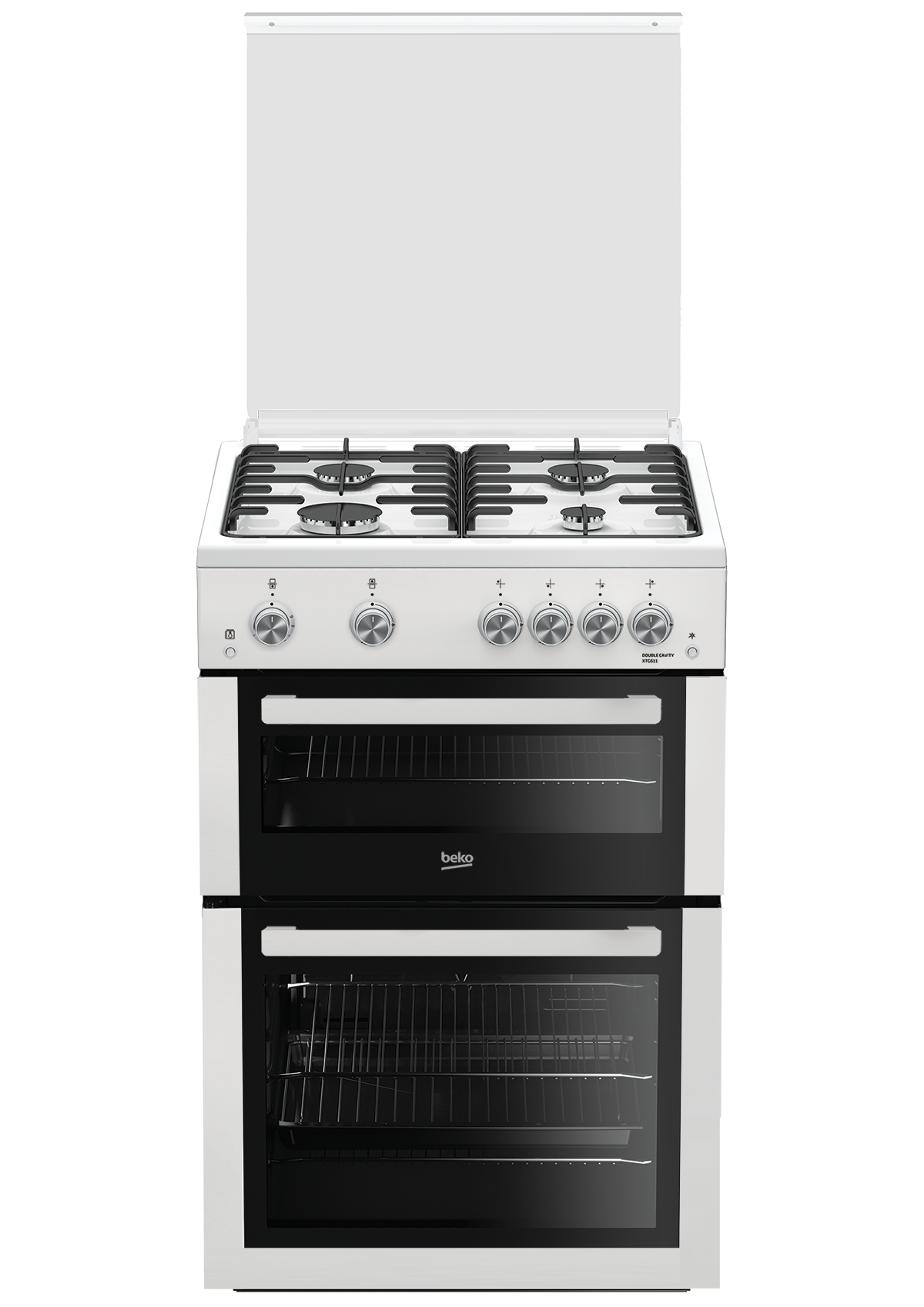 Beko XTG611W 60cm Freestanding Gas Twin Cavity Cooker – image 7