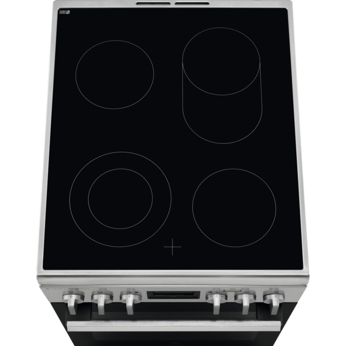 Electrolux LKR564200X cooker Freestanding cooker Electric Ceramic hob Stainless steel – image 3